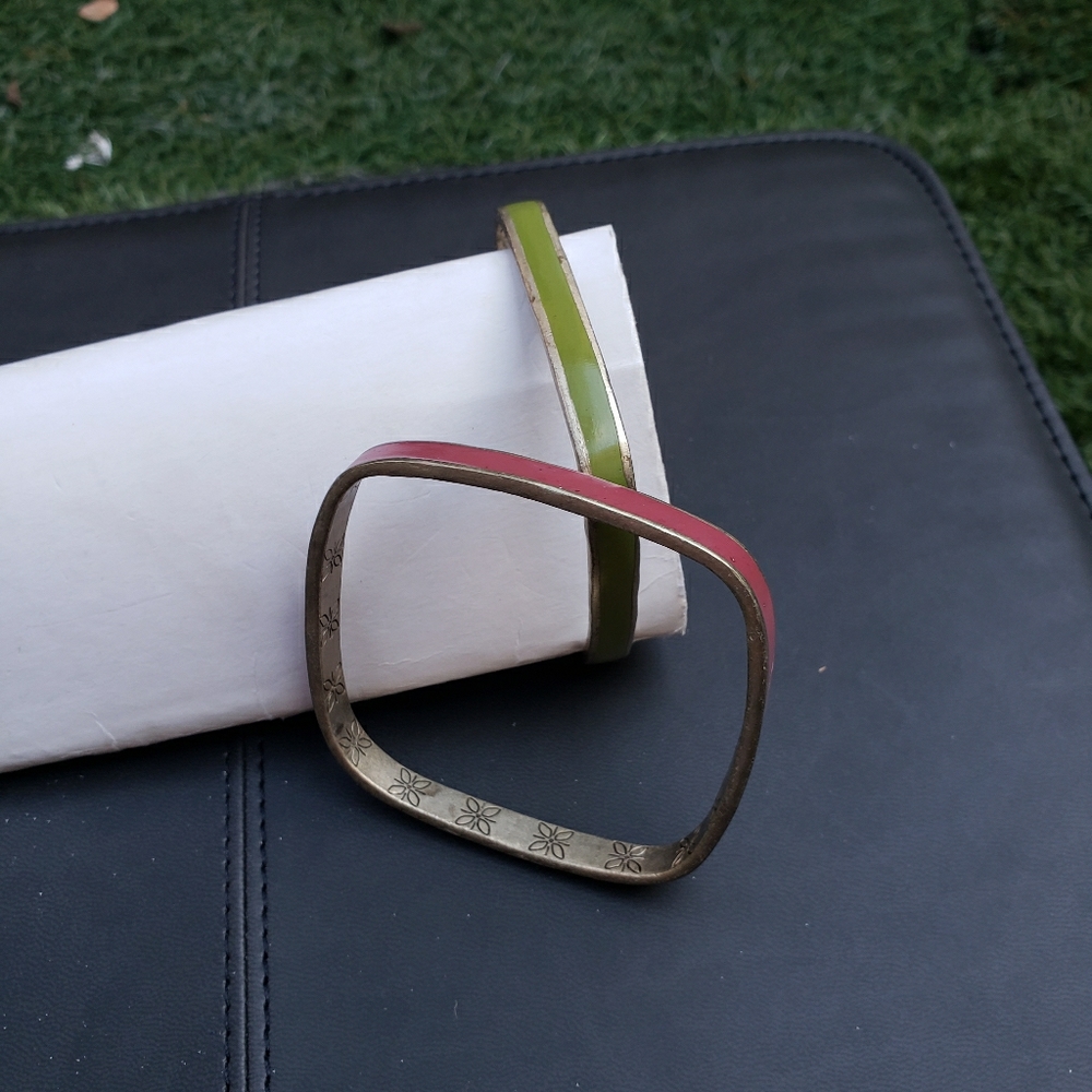 Vera Wang  Square Bracelets